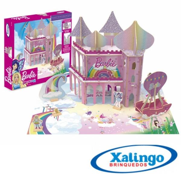 Playset Reino Dreamtopia Barbie Xalingo - 2266.5 Imagem de Playset Reino Dreamtopia Barbie Xalingo - 2266.5