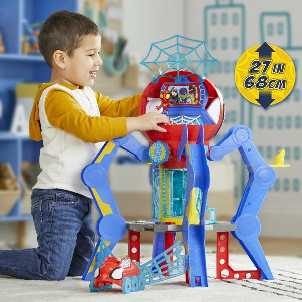 Imagem de Playset Spidey e seus incríveis amigos Web-Spinners Web-Quarters