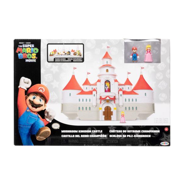 Imagem de Playset Super Mario Bros. Filme Mushroom Kingdom Castle