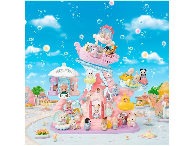 Playset Sylvanian Families Castelo da Bebê Sereia - Epoch Imagem de Playset Sylvanian Families Castelo da Bebê Sereia