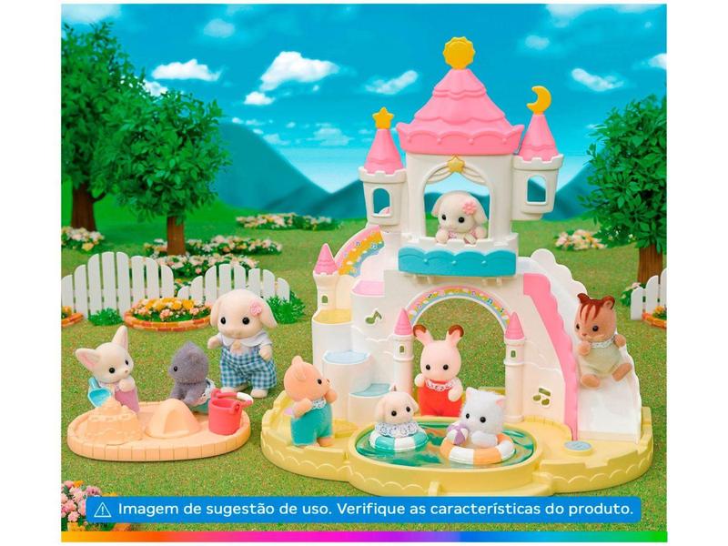 Imagem de Playset Sylvanian Families Piscina & Caixa  - de Areia Jardim da Infância Epoch