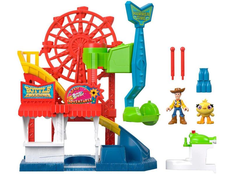 Imagem de Playset Toy Story 4 Parque Divertido Disney Pixar - Imaginext 6 Peças