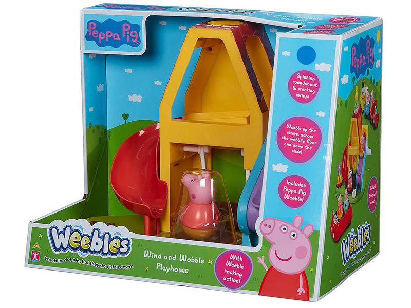 Imagem de Playset Weebles Casa de Diversão Peppa Playhouse