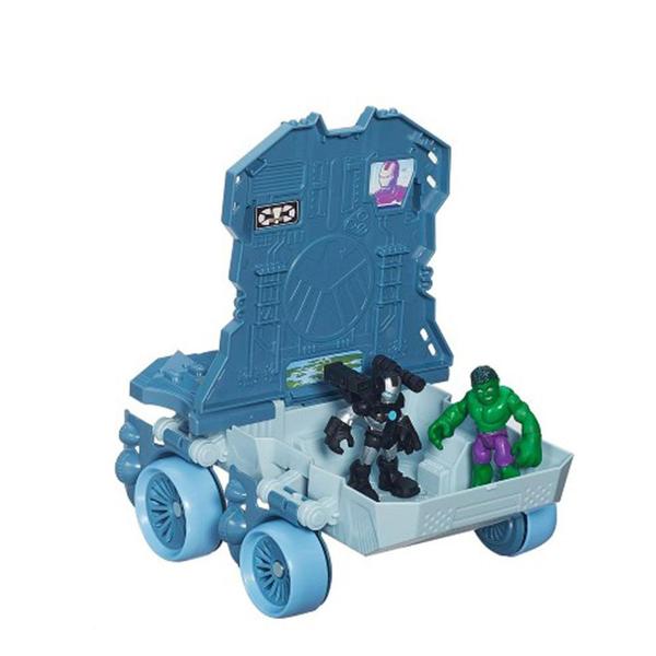 Playskool Heróis Heliccarrier 4 em 1 - Hasbro Imagem de Playskool Heróis Heliccarrier 4 em 1 - Hasbro