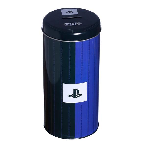 Imagem de Playstation Kit Copo De Vidro 500ml + Cofre Metal Oficial Playstation