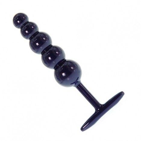 Imagem de Plug Anal com 5 bolas produzidos em metal - Sexshop