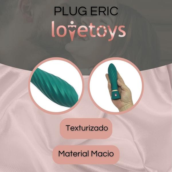 Imagem de Plug Anal com 6 Modos de Vibração Eric Coleção Royal - Lovetoys