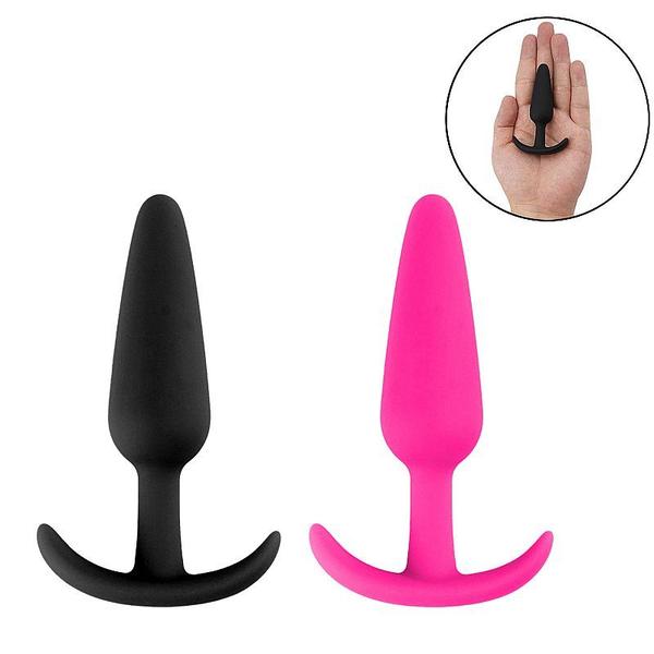 Imagem de Plug Anal Cônico em Silicone 8,5 x 2,1cm - Preto