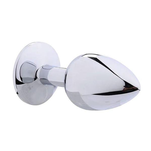 Plug Anal Dilatador Iniciante em Metal Joia Tamanho Pequeno Sex Shop - Plug  Sexual - Magazine Eletroclick20