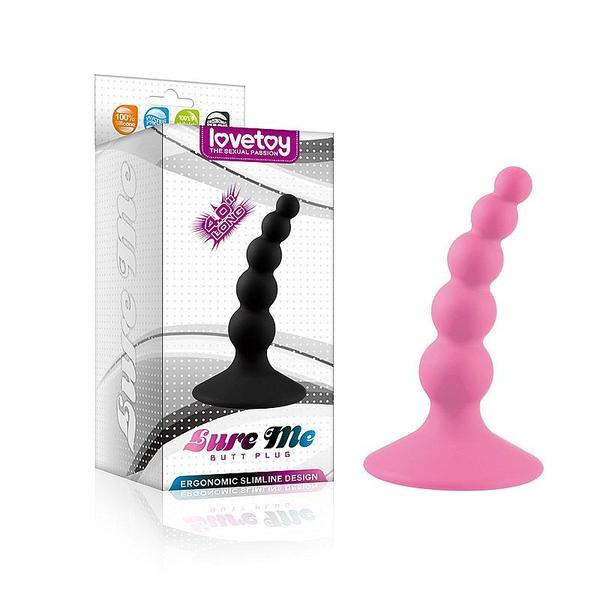 Imagem de Plug Anal Escalonado em Silicone - Sexshop