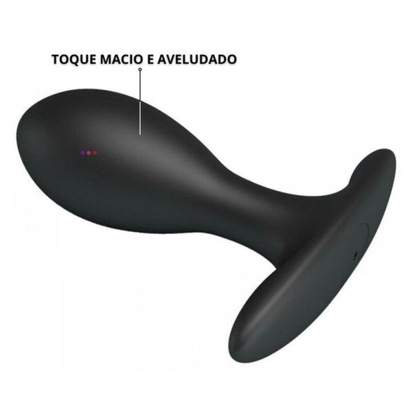 Plug Anal Inflvel com Esfera Estimulante em Silicone Macio Preto 9cm  Pretty Love - Plug Sexual - Magazine Magasineaugustus