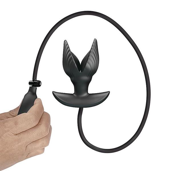 Imagem de Plug anal inflavel com vibrador recarregavel