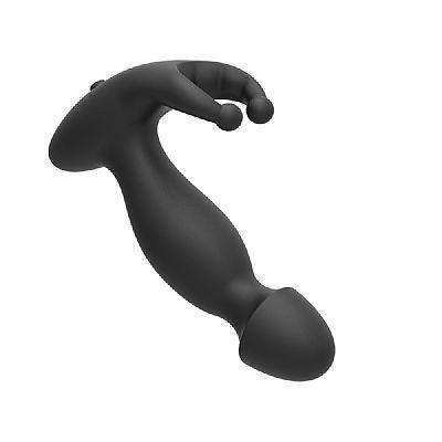 Plug Anal Masculino Feminino Próstata Ânus com Vibrador e Anel Peniano Silicone - Taiwan Collection Imagem de Plug Anal Masculino Feminino Próstata Ânus com Vibrador e Anel Peniano Silicone