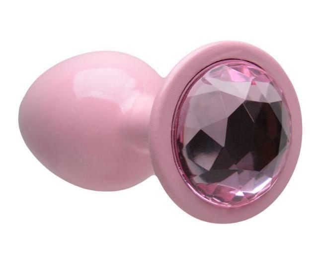 Plug Anal rosa e glitter- P - Plug Sexual - Magazine In_911619