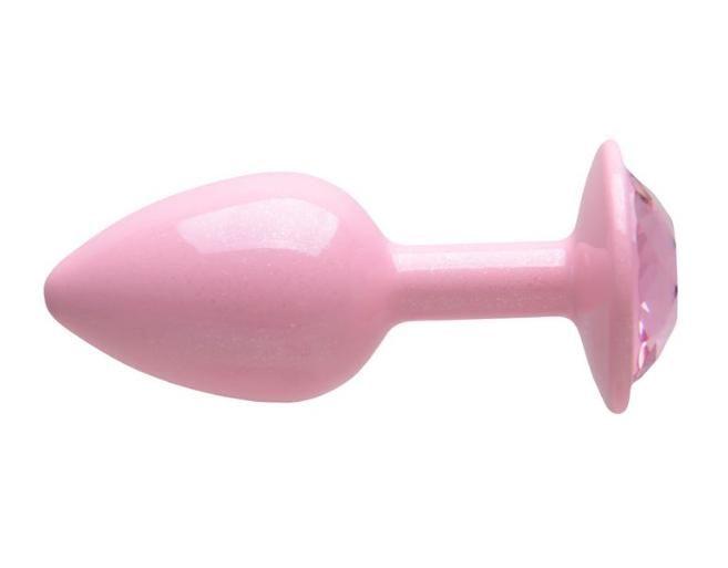 Plug Anal rosa e glitter- P - Plug Sexual - Magazine In_911619