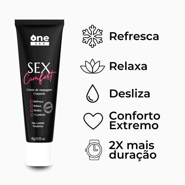 Plug Anal Tamanho G E Sex Comfort Lubrificante Anal - sexy import Imagem de Plug Anal Tamanho G E Sex Comfort Lubrificante Anal