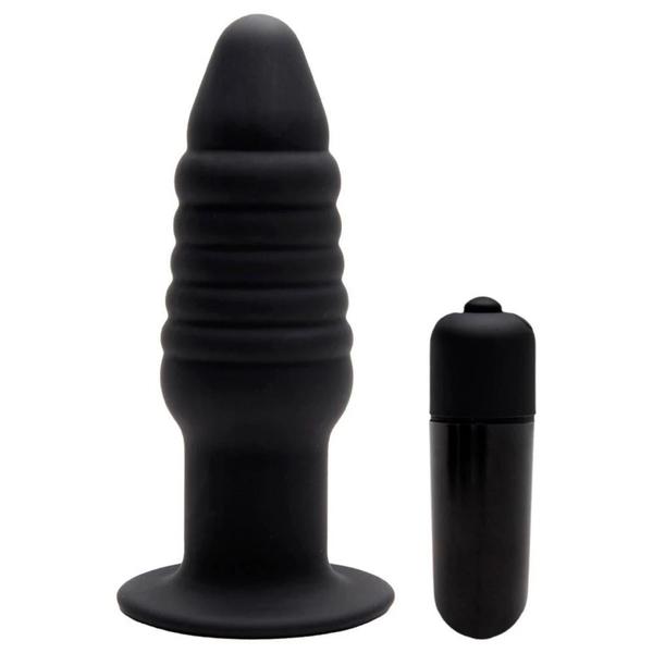 Imagem de Plug Anal Vibrador Bateria Lr44 11 X 3Cm Sexy Import