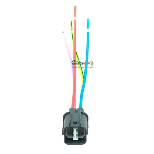 Imagem de Plug Conector Reparo Sonda Lambda Honda Civic, Fit ETE9835