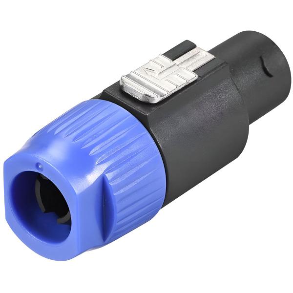 Imagem de Plug Conector Speakon Speaker Macho Linha 4 Polos Para Cabo