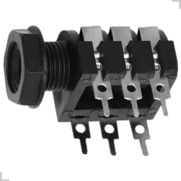 Imagem de Plug Jack J10 Estéreo Para Placa Circuito Fechado