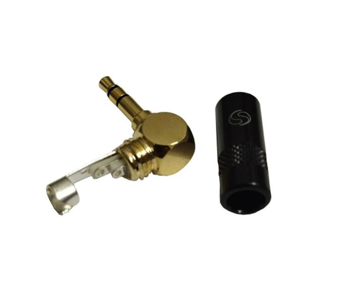 Imagem de PLUG SANTO ANGELO P2 STEREO CACHIMBO 90º