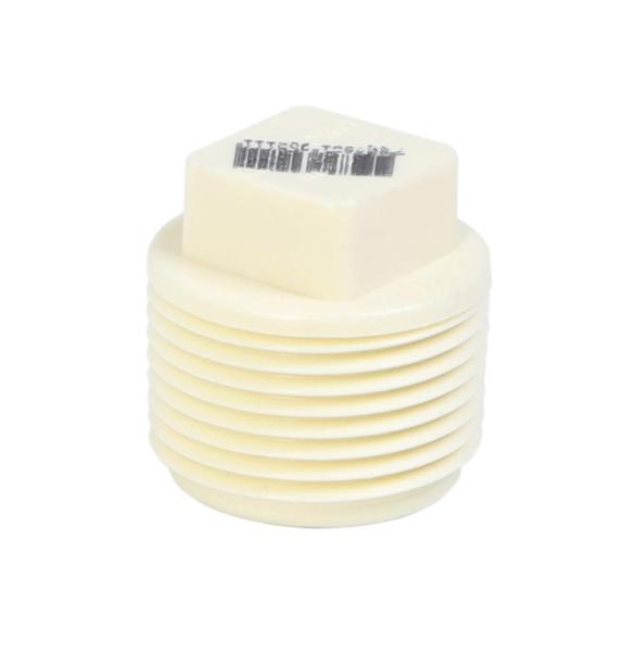 Imagem de Plug tampão cano Pvc rosca 3/4 polegada 50 peças krona