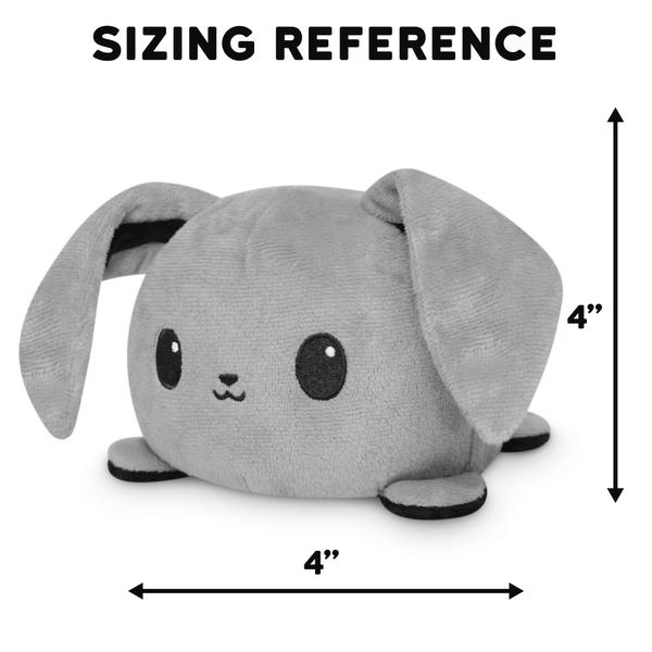 Imagem de Plushie TeeTurtle The Original Reversível Coelhinho Branco e Cinza