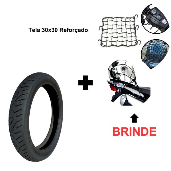 Imagem de Pneu 100/80-17 CB 500 Fazer 250 Ninja 250 CBR 250 Twister CB 300 Dianteiro + BRlNDE (REDINHA)