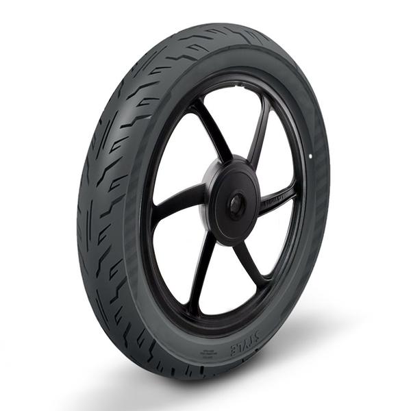 Pneu 100/90-18 Traseiro Style Sem Câmara Para Fan Titan Cg - CINBORG Imagem de Pneu 100/90-18 Traseiro Style Sem Câmara Para Fan Titan Cg