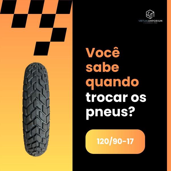 Imagem de Pneu 120/90-17 Falcon XTZ 660 TENERE XT600 XT660 XRE190 BROS Traseiro