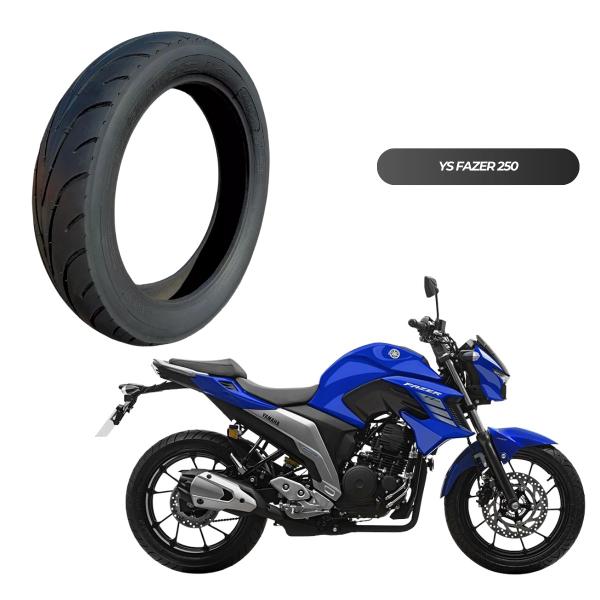 Imagem de Pneu 140/70-17 CB 500 Fazer 250 Ninja 250 CBR 250 CB 300 Twister Traseiro + BRlNDE (REDINHA)