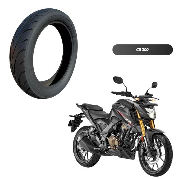 Imagem de Pneu 140/70-17 CB 500 Fazer 250 Ninja 250 CBR 250 Twister CB 300 Traseiro