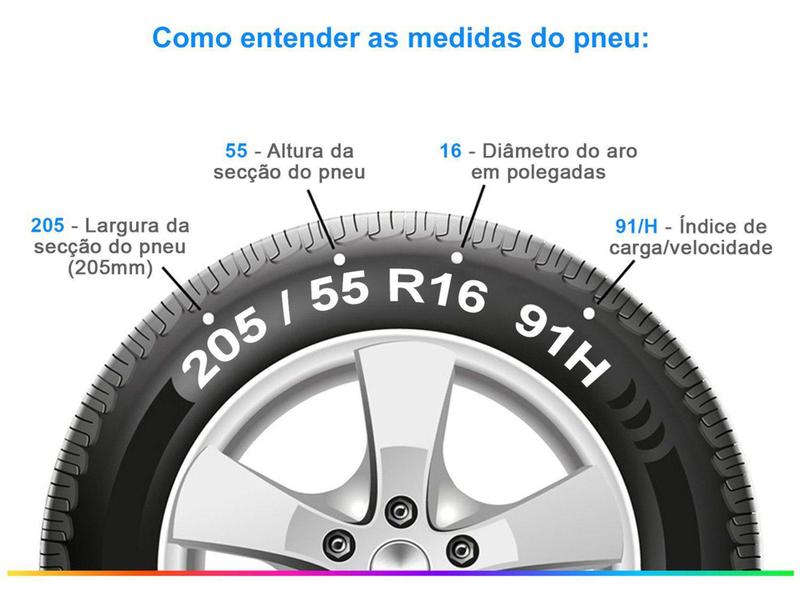 Imagem de Pneu 16” General 205/55R16 91H - Evertreck By Continental