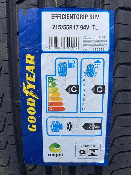 Imagem de Pneu 215/55r17 94v efficientgrip suv goodyear