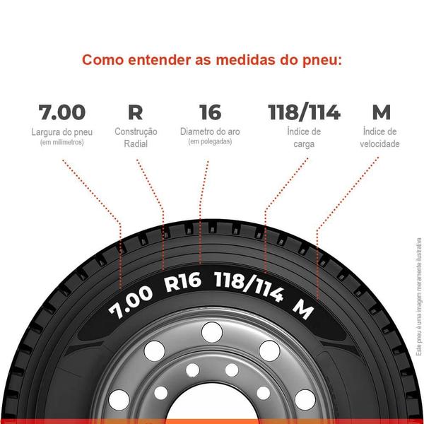 Imagem de Pneu Aro 16 7.00-16 JK Tyre 118/114M TT 14PR Jet Trak