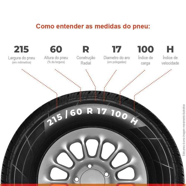 Imagem de Pneu Aro 17 215/60R17 Bridgestone 100H TL Alenza 001