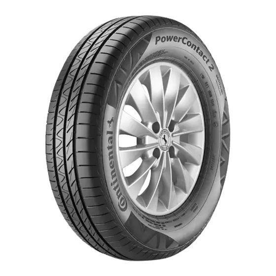 Imagem de Pneu Continental Aro 14 185/65R14 PowerContact 2 86T