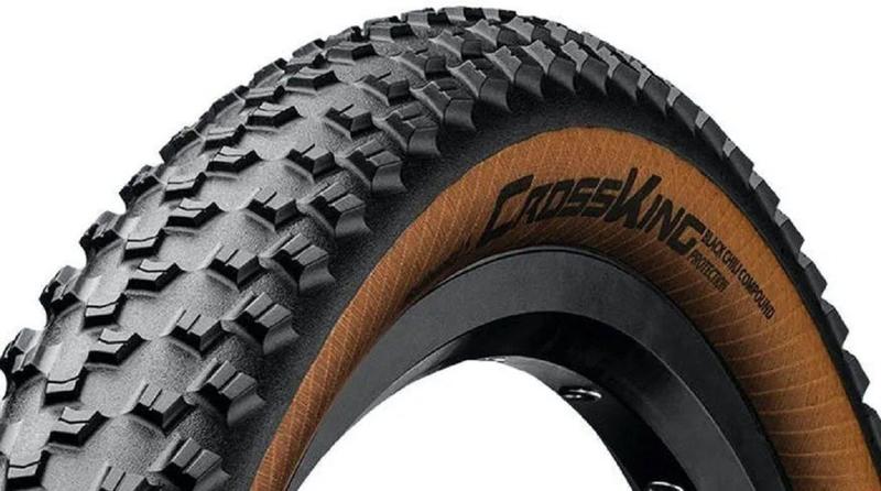 Imagem de Pneu Continental Cross King Protection 29x2.2 Tubeles Marrom