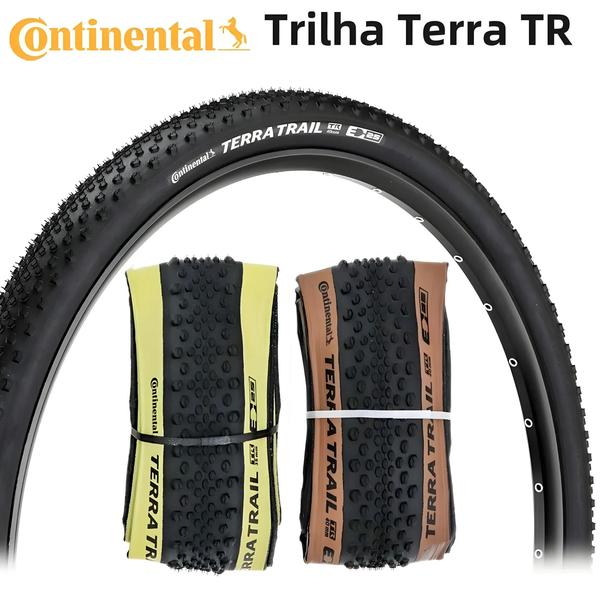 Imagem de Pneu de Bicicleta Cyclocross 700c - Continental Terra Trail - Marrom - Tubeless Ready