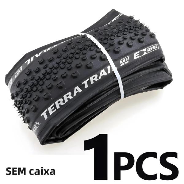 Imagem de Pneu de Bicicleta Cyclocross 700c - Continental Terra Trail - Marrom - Tubeless Ready