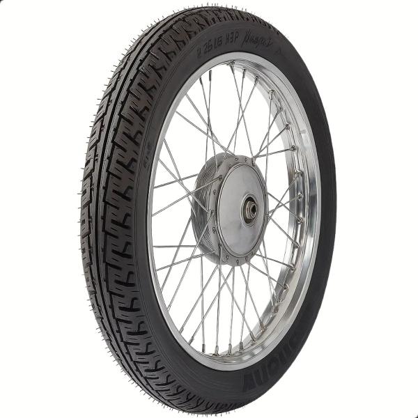 Pneu de Moto Dianteiro 2.75-18 Hitrost Com Camara Robust - Pneu de