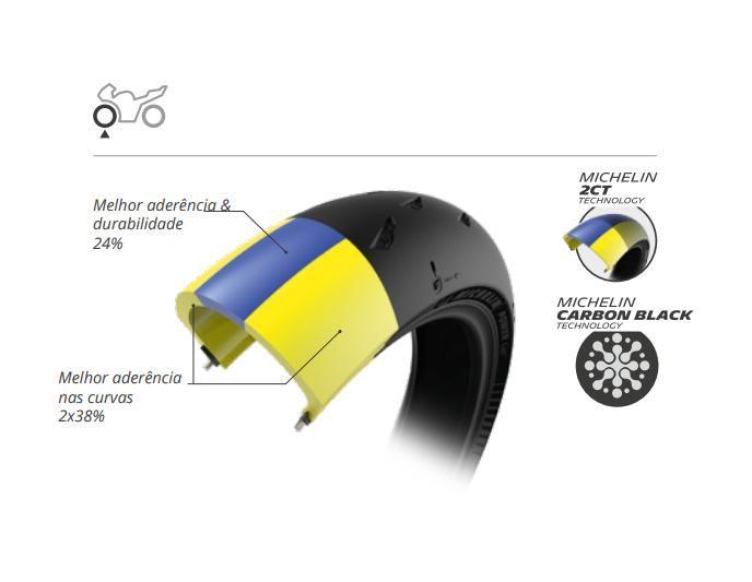 Imagem de Pneu De Moto Michelin Dianteiro 120/70-17 Power Cup 2 Z800