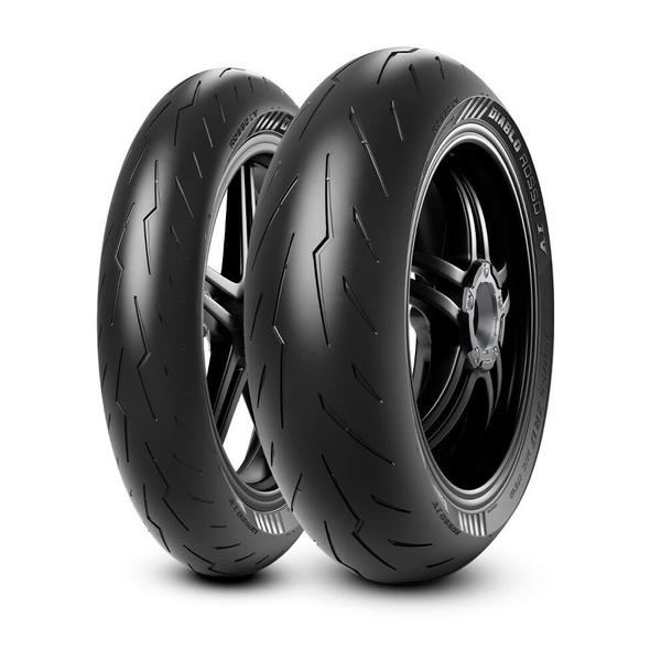 Imagem de Pneu Dianteiro Pirelli 110/70zr17 Diablo Rosso Iv (tl) (54w)