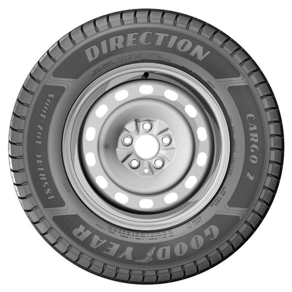 Imagem de Pneu goodyear aro 14 direction cargo 2 185r14c 102/100s