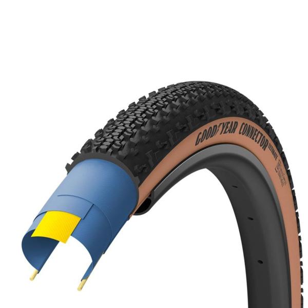 Imagem de Pneu Goodyear Connector Ultimate 700x50 Preto/Marrom 