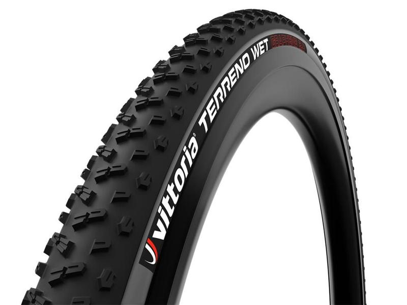 Imagem de Pneu Gravel Vittoria Terreno Wet 40-622 Cinza c/ Preto TNT