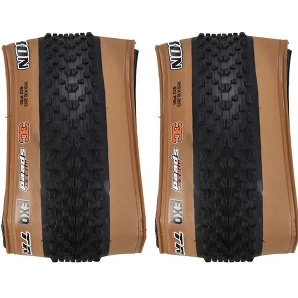 Imagem de Pneu Maxxis Mtb Dobrável Ikon29x2.2 3c exo/tr Marrom Tubeless