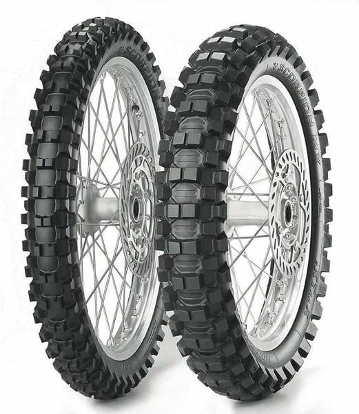 Imagem de Pneu Motocross Traseiro R19 Pirelli 100/90 Scorpion Mx Extra