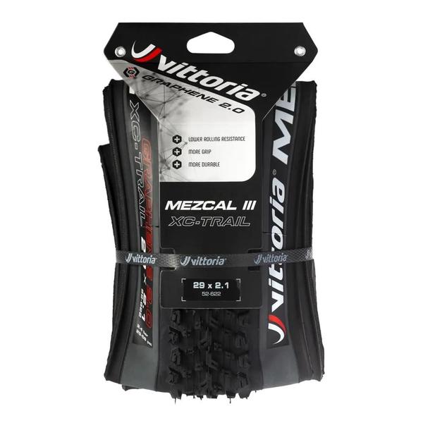 Imagem de Pneu MTB Vittoria Mezcal 29 x 2.25 XC-Trail Cinza/Preto TNT