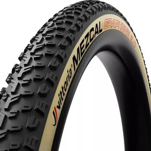 Imagem de Pneu MTB Vittoria Mezcal 29 x 2.25 XCR Bege c/ Preto TLR 11A00036